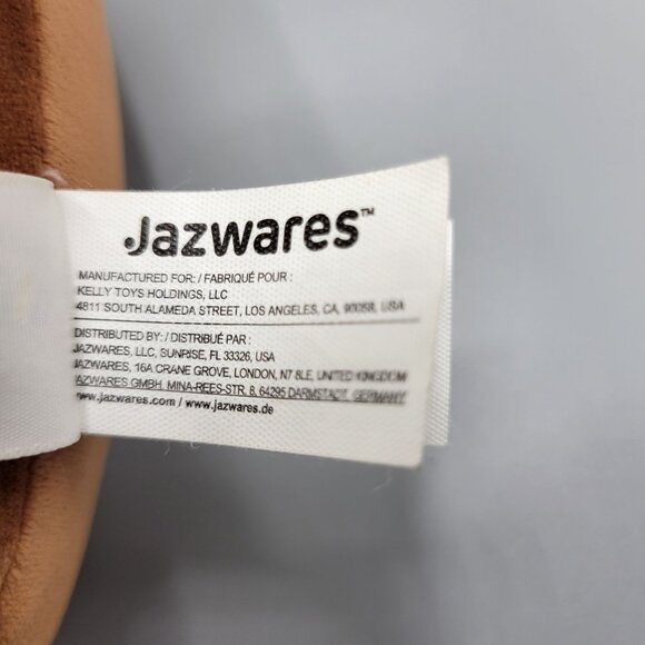 Squishmallows Dinora Chocolate Easter Bunny Rabbit Spring Plush Yellow Ears 8" - Picture 5 of 9